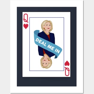 Deal Me In #imwithher Posters and Art